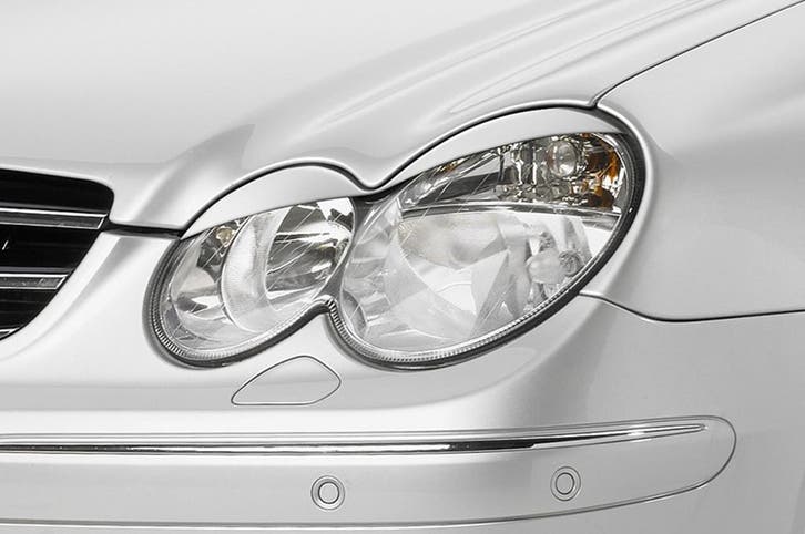 Koplampspoilers voor Mercedes Benz CLK 209 SB206, Auto-onderdelen, Carrosserie, Nieuw, Verzenden