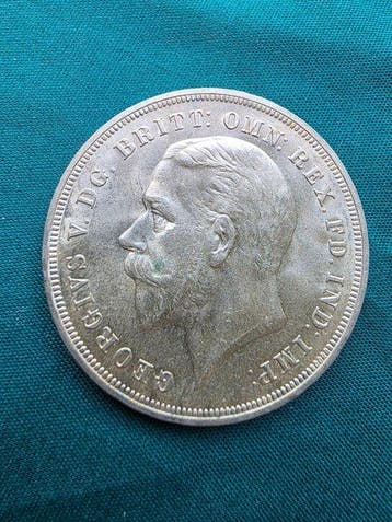 Verenigd Koninkrijk. George V. 1 Crown 1935 (Zonder