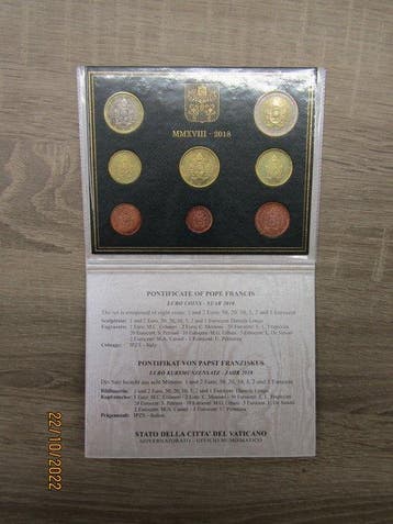 Vaticaan. Year Set (BU) 2018 (Zonder minimumprijs)