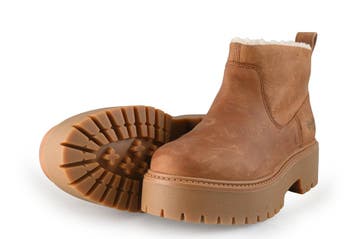 Timberland Snowboots in maat 39 Bruin, Kleding | Dames, Schoenen, Bruin, Verzenden, Snowboots, Zo goed als nieuw