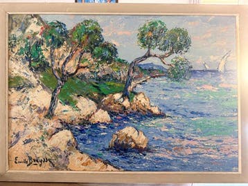 Émile Breysse (1880-1965) - Sur la Riviera presquile de