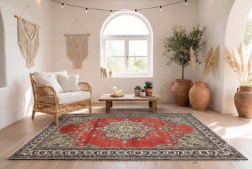 Vintage Kayseri - Vloerkleed - 230 cm - 145 cm - met
