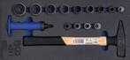 Bgs Technic 1/3 Gereedschap module 15-delig holpijpen set, Verzenden, Nieuw
