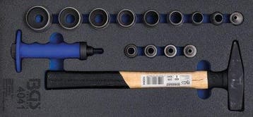 Bgs Technic 1/3 Gereedschap module 15-delig holpijpen set, Verzenden, Nieuw