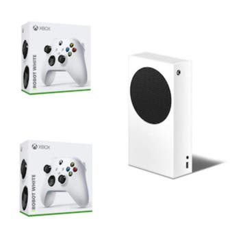 Xbox Series S 512GB + 2 Nieuwe Series X & S Controllers, Ophalen of Verzenden