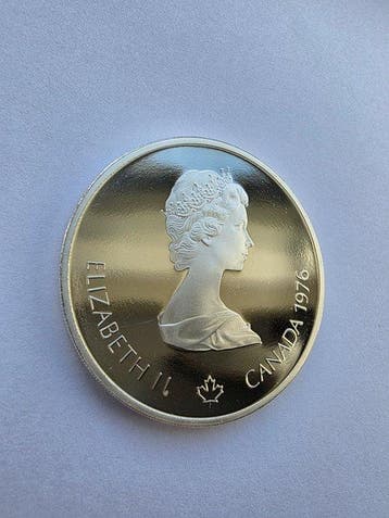 Canada. Elizabeth II. 10 Dollars 1976 (Zonder minimumprijs)