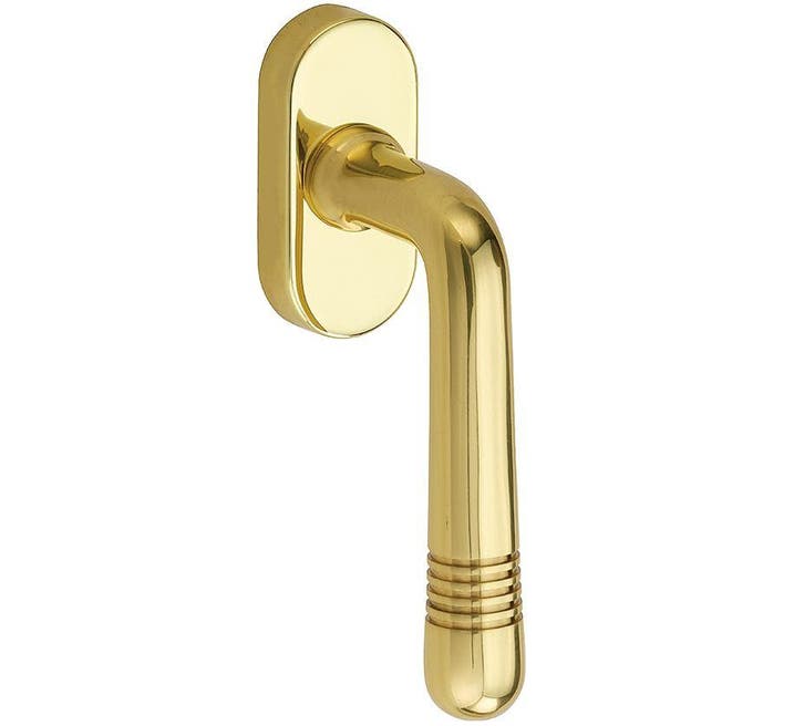 Draaikiepgarnituur Art-Deco/Elegant messing gelakt, Doe-het-zelf en Bouw, Overige Doe-Het-Zelf en Bouw, Nieuw