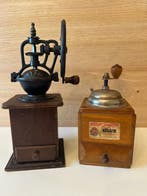 Moulin à café (2) - Bois - 2 moulins à café vintage en bois
