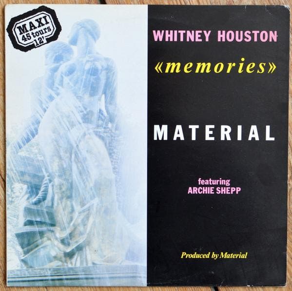 Material, Whitney Houston Featuring Archie Shepp - Memories, Cd's en Dvd's, Vinyl | Pop, Gebruikt, Verzenden