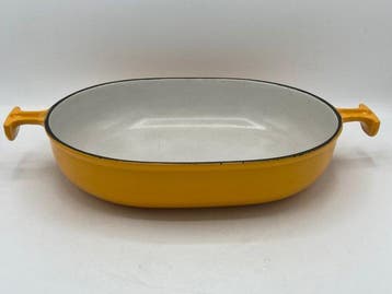 Le Creuset - Enzo Mari - Braadpan - nr. 29 - bron, Emaille -