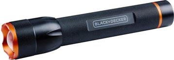 2dekans | BLACK+DECKER LED Zaklamp 350 Lumen - 6W - 200M, Ophalen of Verzenden