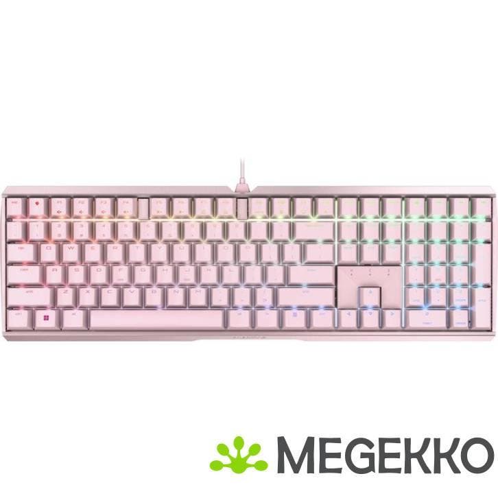 Cherry MX Board 3.0S RGB Roze Cherry MX Blue, Informatique & Logiciels, Claviers, Envoi