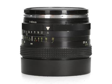 Rollei HFT Planar 80mm f/2.8 - 1 jaar garantie, Ophalen of Verzenden, Zo goed als nieuw