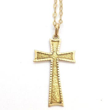 Collier avec pendentif - 18 carats Or jaune
