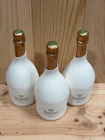 Ruinart, R de Ruinart - Champagne - 3 Bouteilles (0,75 L), Collections, Vins