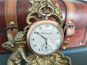 Hy Moser&Cie - Rare Silver 800 Exclusive Swiss Pocket Watch