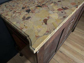 Commode - Bois, Marbre