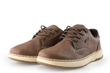 Skechers Veterschoenen in maat 43 Bruin, Kleding | Heren, Schoenen, Bruin, Verzenden, Zo goed als nieuw, Skechers