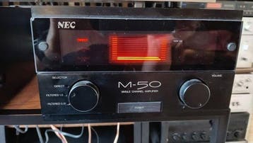 NEC - M-50 Solid state dual mono block eindversterker, Nieuw