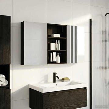 vidaXL Badkamerkast set 3 st 120 x 10,5 x 60,5 cm Bewerkt, Verzenden, Nieuw