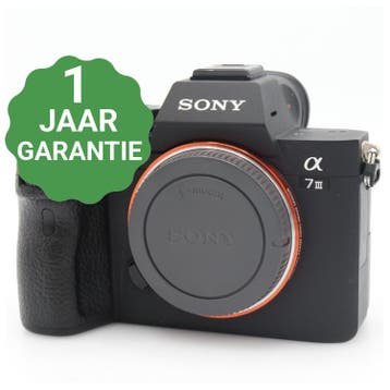 Sony A7 III body | Tweedehands, Audio, Tv en Foto, Fotocamera's Digitaal, Verzenden, Zo goed als nieuw, Sony