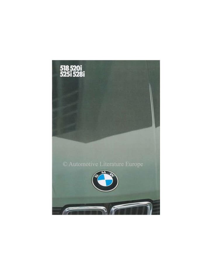 1982 BMW 5 SERIE BROCHURE NEDERLANDS, Livres, Autos | Brochures & Magazines