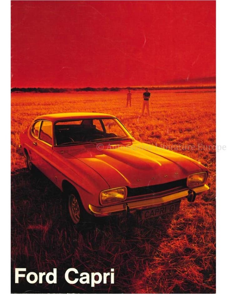 1973 FORD CAPRI BROCHURE NEDERLANDS, Boeken, Auto's | Folders en Tijdschriften
