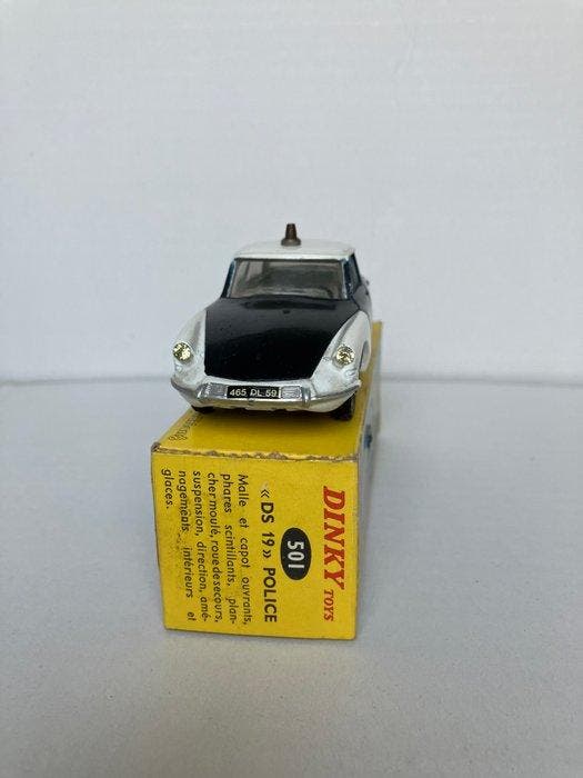 Dinky Toys 1:43 - Modelauto - Citroën DS 19 Police - In, Hobby en Vrije tijd, Modelauto's | 1:5 tot 1:12