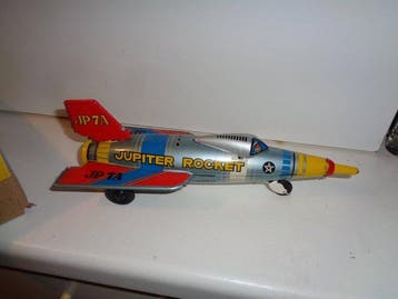 Masuya Toy - Jupiter-rocket aangedreven door wrijving, in