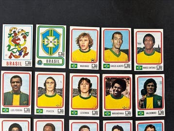 1974 Panini World Cup Munchen 74 Brasil - 20 Sticker - Near