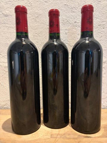 2000 Château Le Bon Pasteur - Pomerol - 3 Flessen (0.75, Nieuw