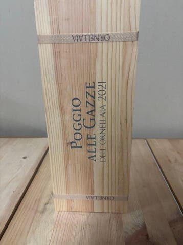 2021 Poggio alle Gazze, Ornellaia - Toscane - 1 Magnum (1,5, Verzamelen, Nieuw