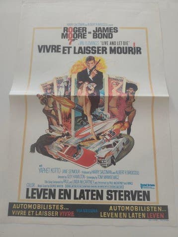 Roger Moore - James Bond - 4 Films