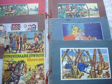 Themacollectie - Lot 6 Plaatjesalbums uitgave NV Chocolade