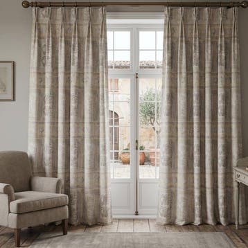 BA215 - Stof Elefanti d’Oriente – Neutrale ondergrond -