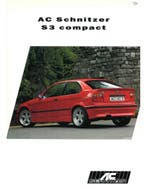 1994 BMW AC SCHNITZER S3 COMPACT BROCHURE DUITS