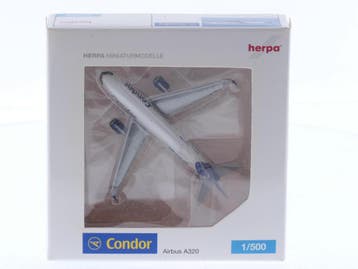 Schaal 1:500 Herpa 515771 Airbus A320 Condor Reg. D-AICN..., Ophalen of Verzenden