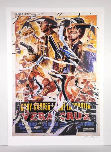 Mimmo Rotella (1918-2006) - Vera Cruz, Antiek en Kunst
