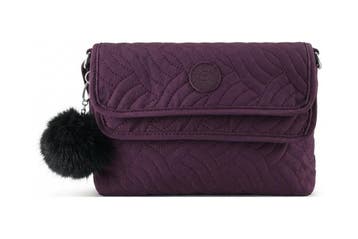 Kipling Schoudertas Paars, Verzenden, Zo goed als nieuw, Paars