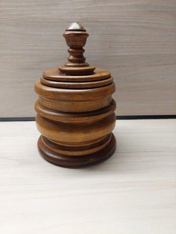 Pot à tabac - Bois - Biedermeier tabakspot