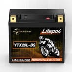 YTX20L-BS LiFePO4 Accu | Tweede Kansje | OP = OP (motoraccu), Motoren, Verzenden, Nieuw