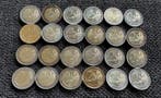 Europa. 2 Euro Various Years (25 stuks) - colored by a