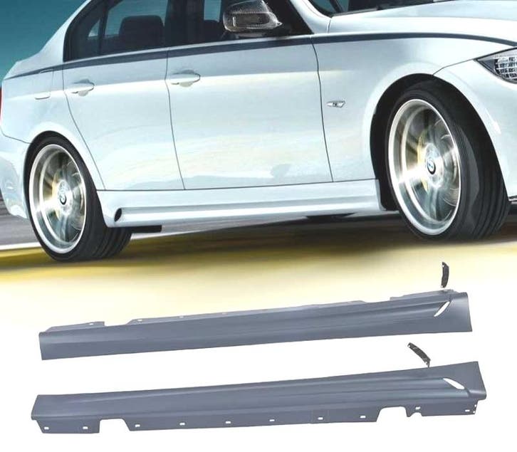 BAS DE CAISSE BMW E90 E91 LOOK M PERFORMANCE BERLINE TOURING, Autos : Pièces & Accessoires, Carrosserie & Tôlerie, Envoi