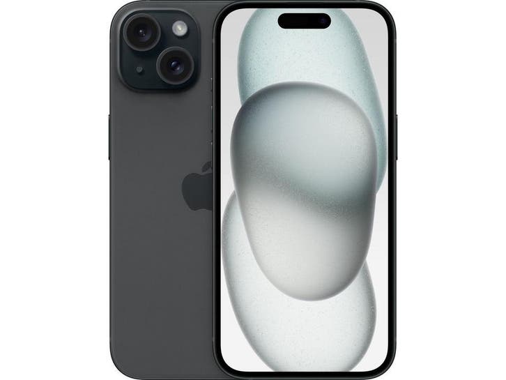 Apple iPhone 15 - Refurbished - 128GB - Zwart, Telecommunicatie, Mobiele telefoons | Apple iPhone, Zo goed als nieuw, Verzenden