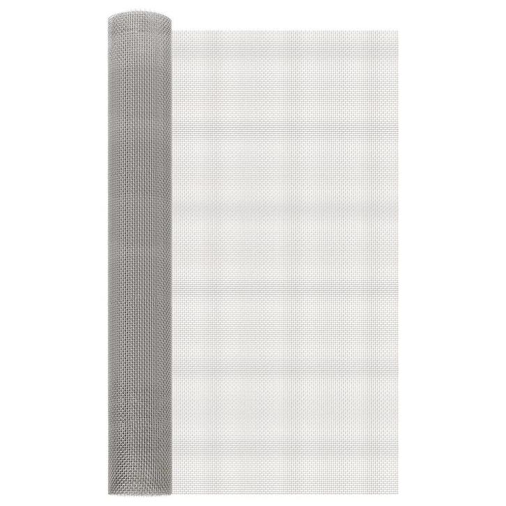 vidaXL Mesh Scherm 80 x 500 cm 6 Mesh Roestvrij staal 201, Tuin en Terras, Tuinhekken en Hekwerk, Nieuw, Verzenden