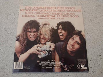 Slayer - Reign in blood - Vinylplaat - 1ste persing - 1986, Nieuw in verpakking