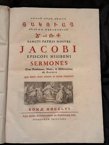 Sanctus Jacobus Nisibenius - S. Jacobi Episcopi Nisibeni, Antiquités & Art
