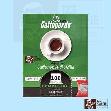 Gattopardo Special Club capsules Nespresso® 100 st., Verzenden