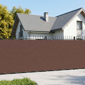 vidaXL Balkon Privacy Scherm 180 x 300 cm Stof met, Tuin en Terras, Verzenden, Nieuw