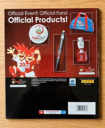 2008 Panini Euro 2008 Cristiano Ronaldo Sticker - 1 Sticker, Verzamelen, Nieuw